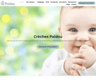 Paidou.fr(Crèches Païdou) Screenshot