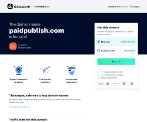 Paidpublish.com(Get paid to blog) Screenshot