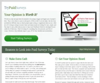 Paidsurveys2015.com(Paidsurveys 2015) Screenshot