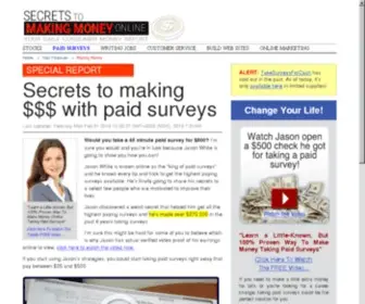 Paidsurveysonline.net(Paid Surveys Online) Screenshot