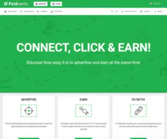 Paidverts.com(Money) Screenshot