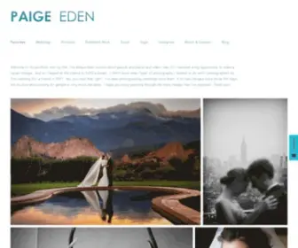 Paigeeden.com(Colorado Wedding and Event Photographer) Screenshot