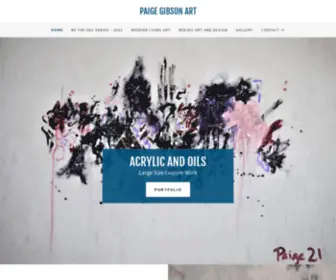 Paigegibsonart.com(Paige Gibson Art) Screenshot