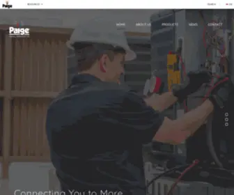 Paigehvac.com(HVAC Products) Screenshot