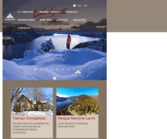 Paihuen.com.ar(Cabañas con vista al lago Lacar) Screenshot
