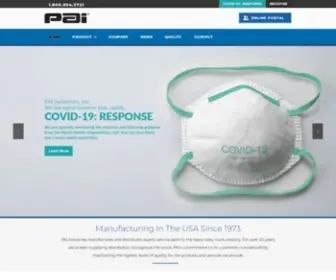 Paiindustries.com(PAI Industries) Screenshot