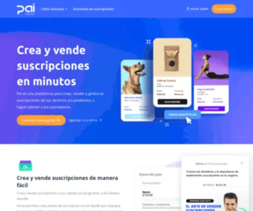 Pai.lat(Crea y vende suscripciones en minutos) Screenshot