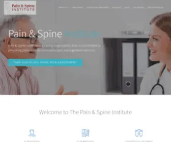 Pain-Spine.com(Pain Management Chicago) Screenshot