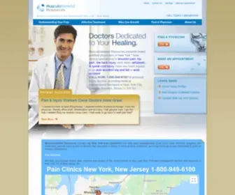 Painandinjury.com(Pain Doctors New York Accident Injury Pain Specialists) Screenshot