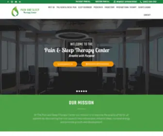 Painandsleepcenter.com(Pain & Sleep Therapy Center) Screenshot