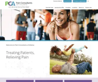 Painconsultantsofatlanta.com(Pain Consultants of Atlanta) Screenshot