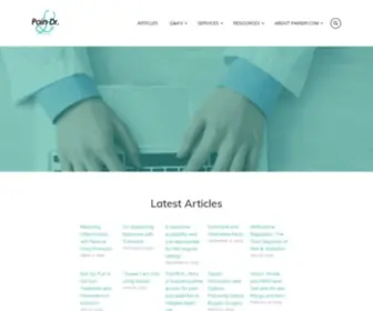 Paindr.com(Pain Dr) Screenshot