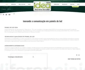 Paineldeled.com(IDEA Painéis de LED) Screenshot