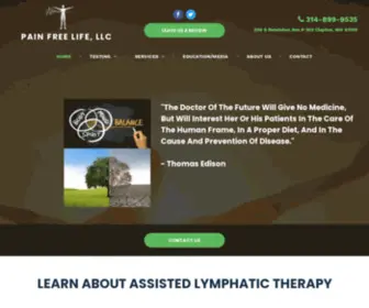 Painfreelifellc.com(Pain Free Life) Screenshot