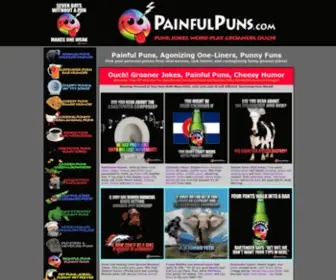 Painfulpuns.com(Painful Puns) Screenshot