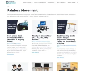 Painlessmovement.com(Ergonomics, Health & Fitness) Screenshot