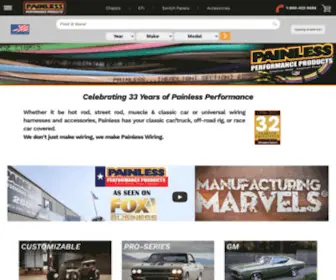 Painlessperformance.com(Painless Wiring Year Make Model) Screenshot