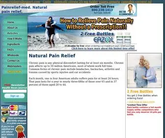 Painrelief-Med.com(Herbal Pain Relief. Natural Pain Relief Medication) Screenshot