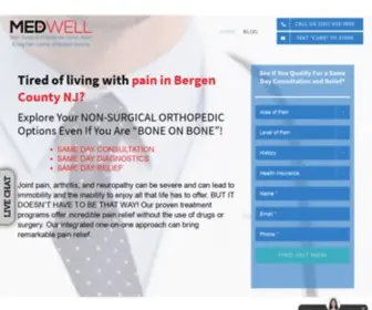 Painreliefexperts.com(Non-Surgical Orthopedic Spine, Knee & Leg Pain Center of Bergen County) Screenshot