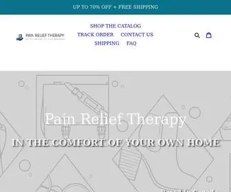 Painrelieftherapy.net(Pain Relief Therapy) Screenshot