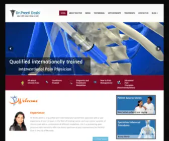 Painrest.com(Dr Preeti Doshi) Screenshot