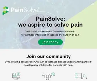 Painsolve.com(Grünenthal) Screenshot