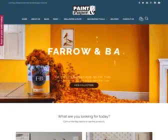 Paint-Paper.co.uk(Paint & Paper Ltd) Screenshot