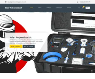 Paint-Test-Equipment.co.uk(Paint Test Equipment) Screenshot