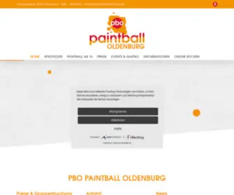 Paintball-Oldenburg.de(Paintball Oldenburg) Screenshot