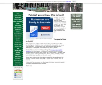 Paintball-Review-World.com(Paintball) Screenshot
