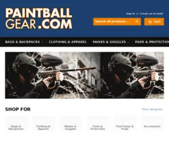 Paintballgear.com(Paintballgear) Screenshot