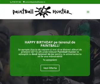 Paintballhunter.ro(Paintball Bucuresti) Screenshot