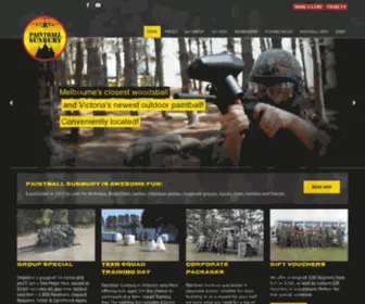 Paintballsunbury.com.au(Paintballsunbury) Screenshot