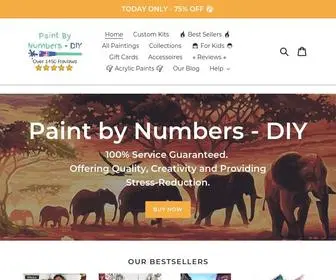 Paintbynumbers-Diy.com(Paint by Numbers) Screenshot