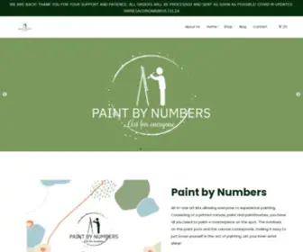 Paintbynumbersza.co.za(Paint by Numbers) Screenshot