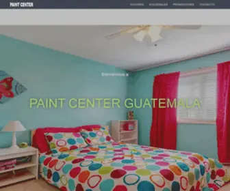 Paintcenterguatemala.com(Tienda Oficial) Screenshot