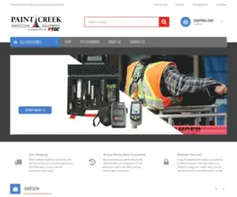 Paintcreekinspection.com(Paint Creek Inspection Equipment) Screenshot