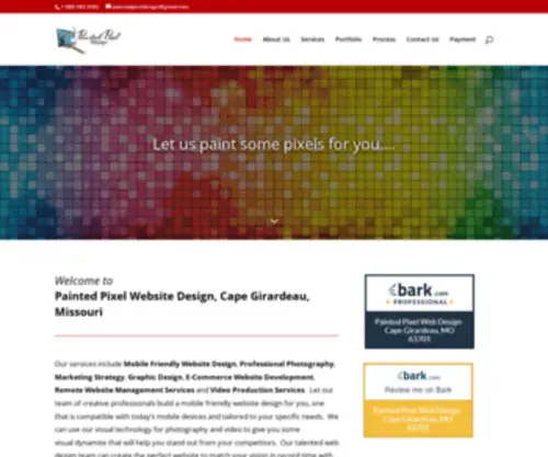 Paintedpixeldesign.com(Painted Pixel Web Design) Screenshot