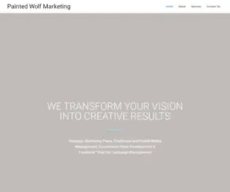 Paintedwolfmarketing.com(Strategic Marketing Plans) Screenshot