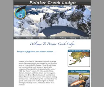 Paintercreeklodge.com(Painter Creek Lodge) Screenshot