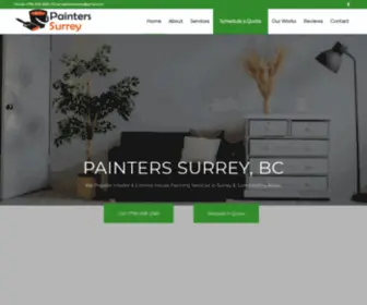 Painters-Surrey.ca(Painters Surrey) Screenshot