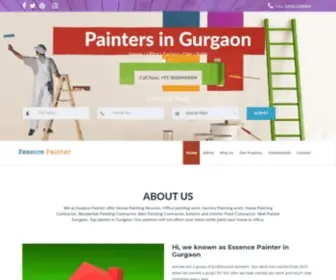 Paintersingurgaon.com(House Painters in Gurgaon) Screenshot