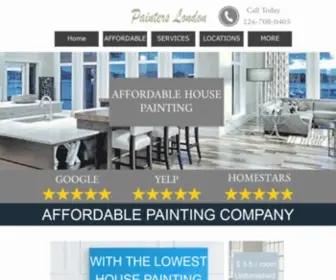 Painterslondon.ca(House Painters London Affordable Painting) Screenshot