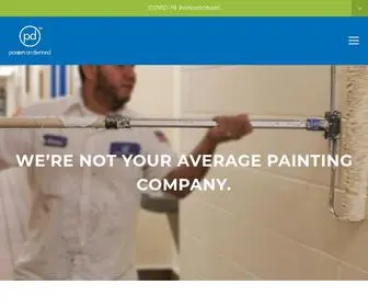 Paintersondemand.net(Painters on Demand) Screenshot