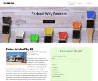 Paintfederalway.com(Painters Federal Way WA) Screenshot