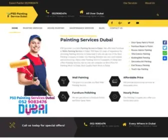 Painting-Service-Dubai.com(Painting Services Dubai) Screenshot