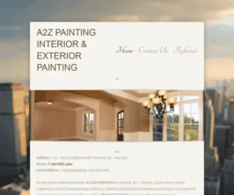 Painting-Victoria.com(A2Z PAINTING Interior And Exterior Painting) Screenshot