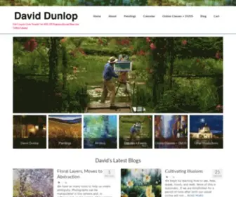 Paintingclass.net(Painting Class with David Dunlop) Screenshot