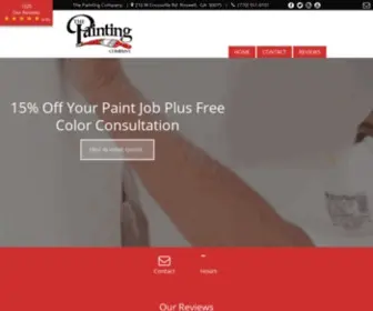 Paintingcompanyatlanta.com(Painters Atlanta) Screenshot