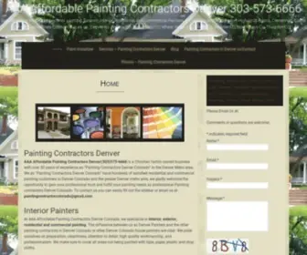 Paintingcontractorcolorado.com(Painting contractors denver) Screenshot